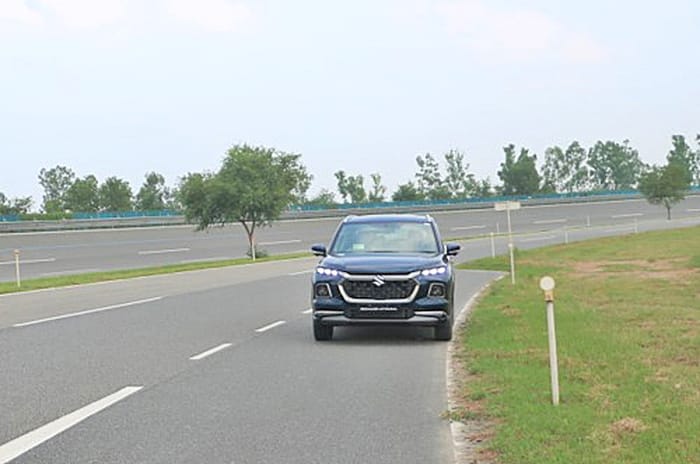 Maruti Suzuki Grand Vitara Drive; Initial on track experience 